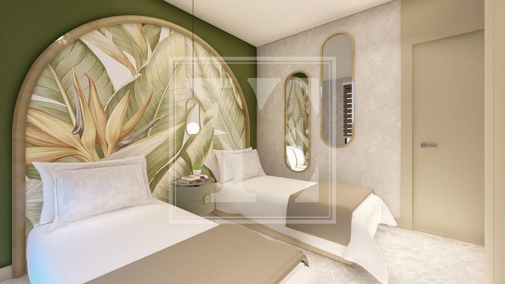 Современный дуплекс на крыше 3+1 в красивом районе Кестеля