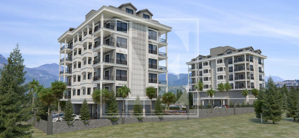 Cozy apartment 1+1 for investment in the beautiful area in Kargicak