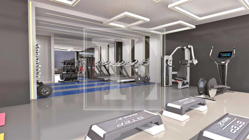 Cozy apartment 1+1 for living and recreation area of the Alanya