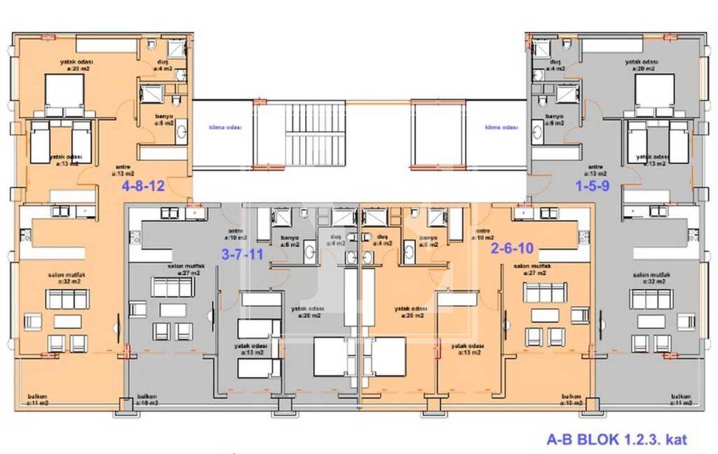 Schöne 3+1-Dach-Maisonette für hochwertiges Wohnen in Kargicak