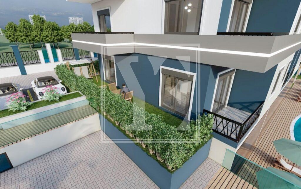 Уютная и красивая квартира 1+1 в районе Паяллар.