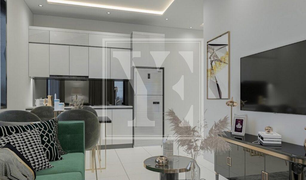 Уютная и красивая квартира 1+1 в районе Паяллар.