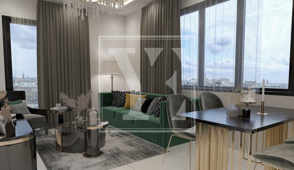 Уютная и красивая квартира 1+1 в районе Паяллар.