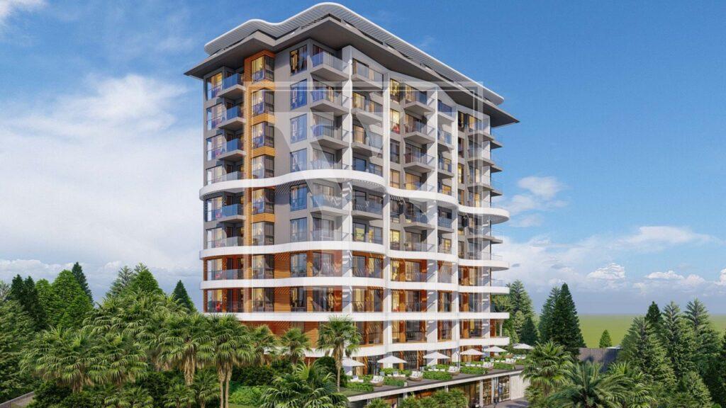 Дуплекс 2+1 на крыше в красивом районе Демирташа