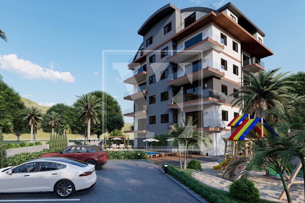 Красивая квартира 2+1 в красивом районе Оба