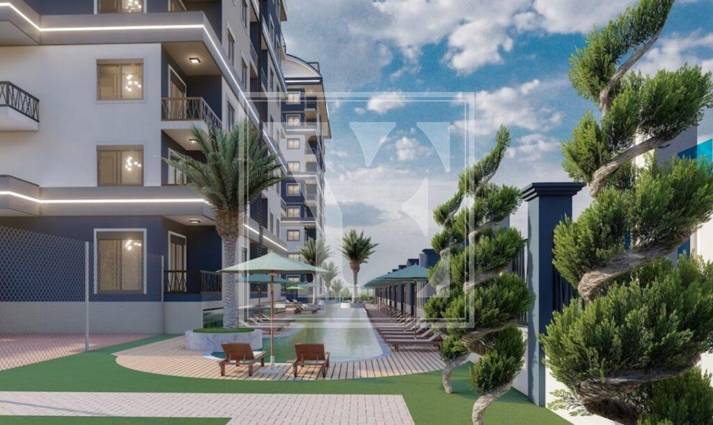 Уютная и красивая квартира 1+1 в районе Паяллар.