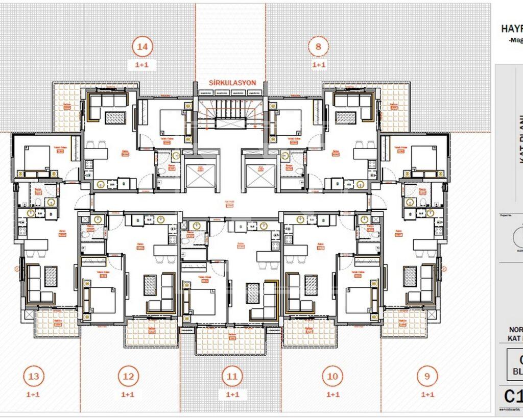 Neue Dach-Maisonette 4+1 zur Investition in der schönen Gegend in Turkler