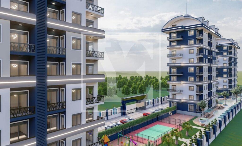 Уютная и красивая квартира 1+1 в районе Паяллар.