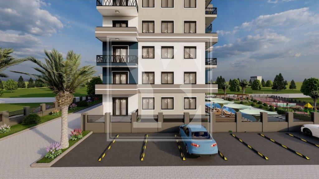 Nice garden duplex 3+1 for investment in the beautiful area in Payallar