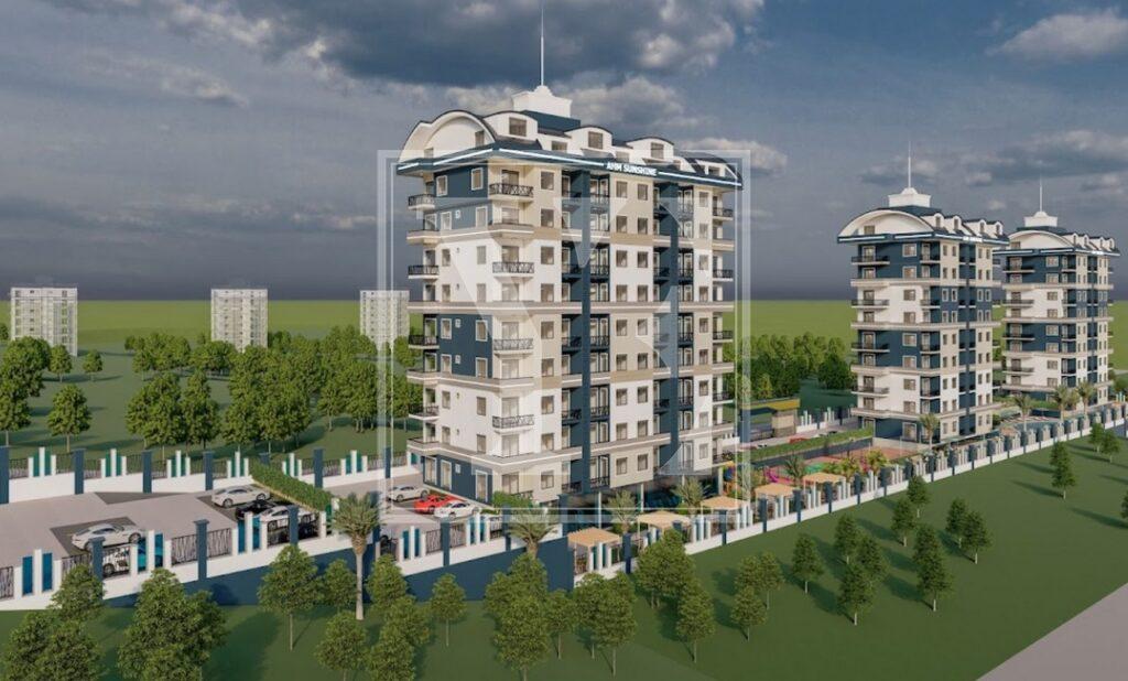 Уютная и красивая квартира 1+1 в районе Паяллар.