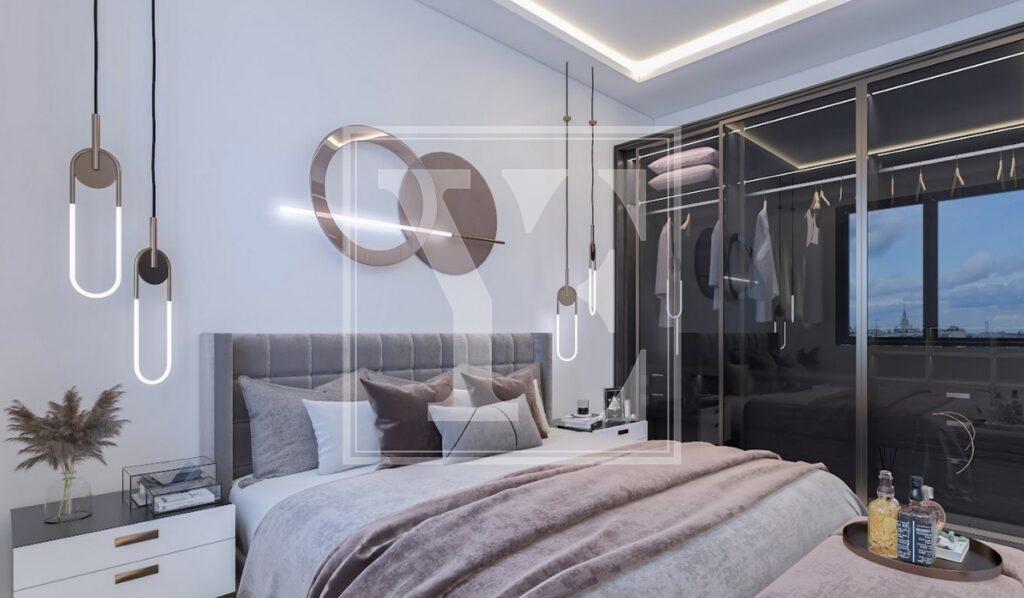 Уютная и красивая квартира 1+1 в районе Паяллар.