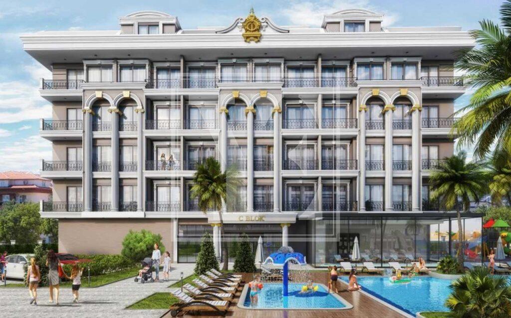 Roof duplex 4+1 in a luxury residential complex