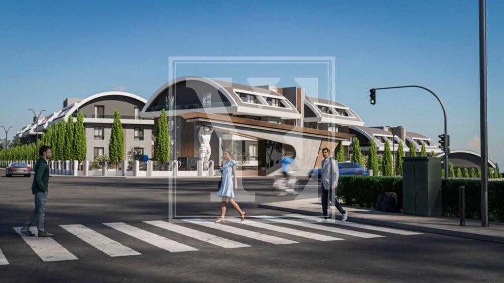 آپارتمان لوکس 3+1 در منطقه زیبا در تورکلر