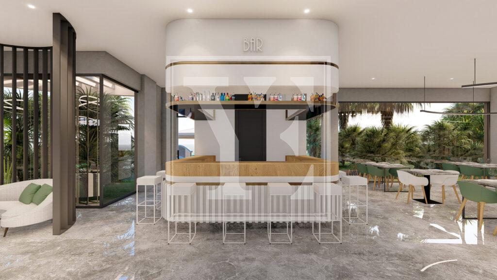 Современный дуплекс на крыше 3+1 в красивом районе Кестеля