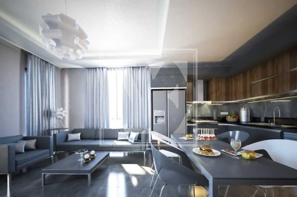 Wohnung zum Verkauf in Alanya, Mahmutlar, zwei Schlafzimmer, tolle Lage