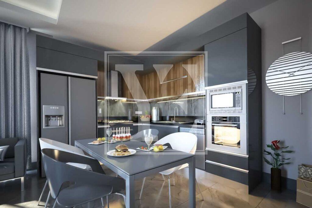 Wohnung zum Verkauf in Alanya, Mahmutlar, zwei Schlafzimmer, tolle Lage