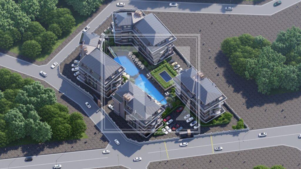 Затишний даховий дуплекс 2+1 в гарному районі Оба під інвестицію