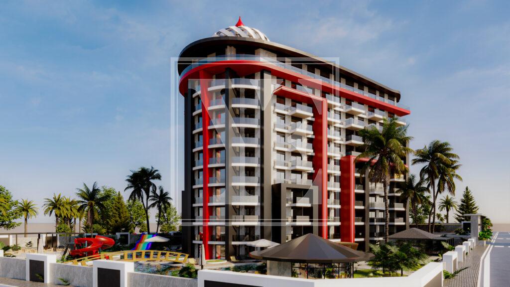 2+1 Dach-Maisonette in der Gegend von Gazipasa (Verkauft)