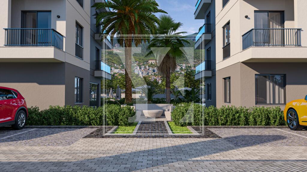 سقف دوبلکس زیبا 3+1 برای سرمایه گذاری در منطقه زیبا در اوبا