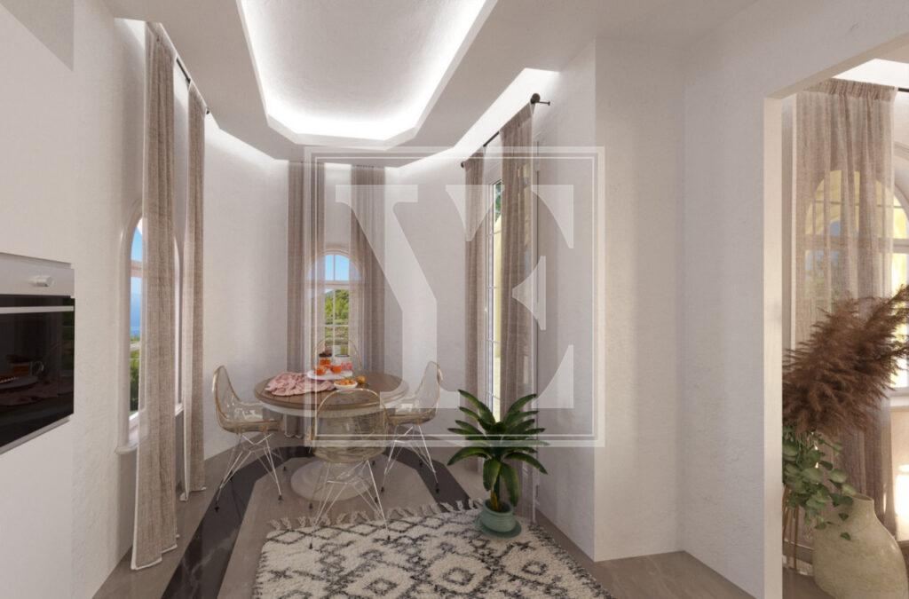 خانه مجردی در تپه، آلانیا برای فروش