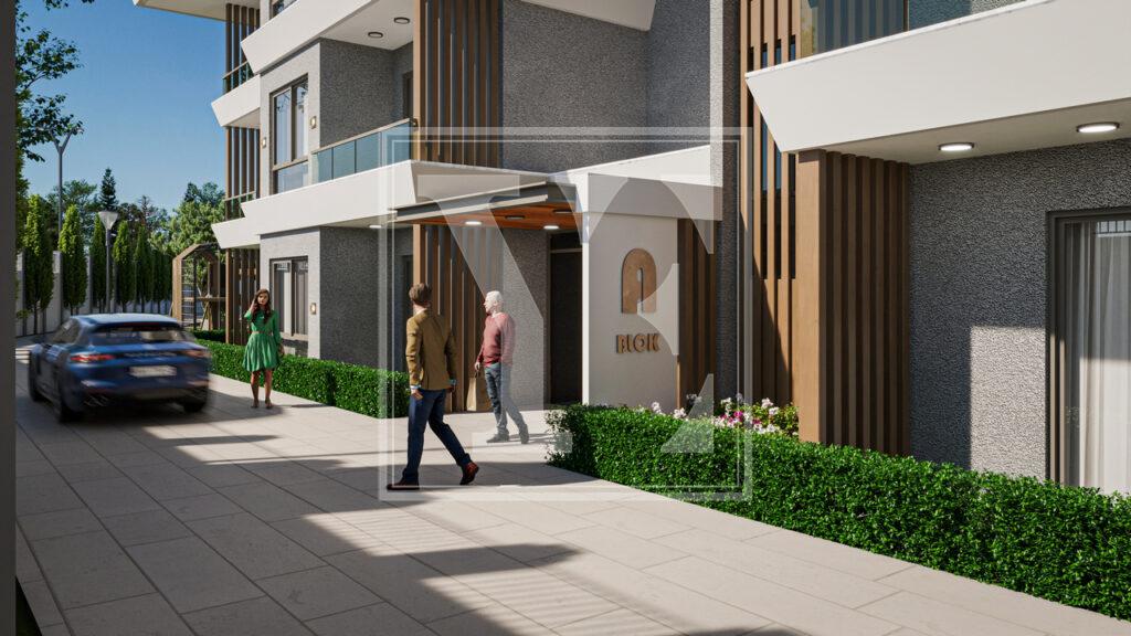 آپارتمان لوکس 3+1 در منطقه زیبا در تورکلر