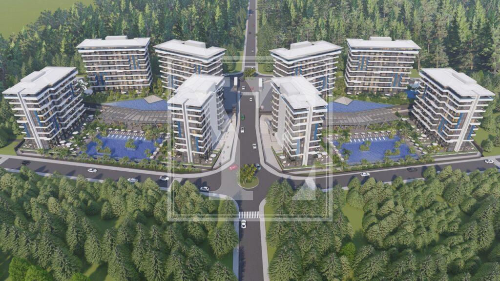 Beautiful 2+1 roof duplex in the area of Okurcalar, Alanya