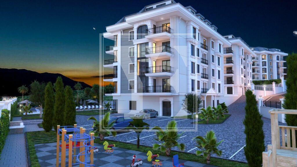 Schöne Dach-Maisonette 5+1 für Investitionen in der Gegend in Oba