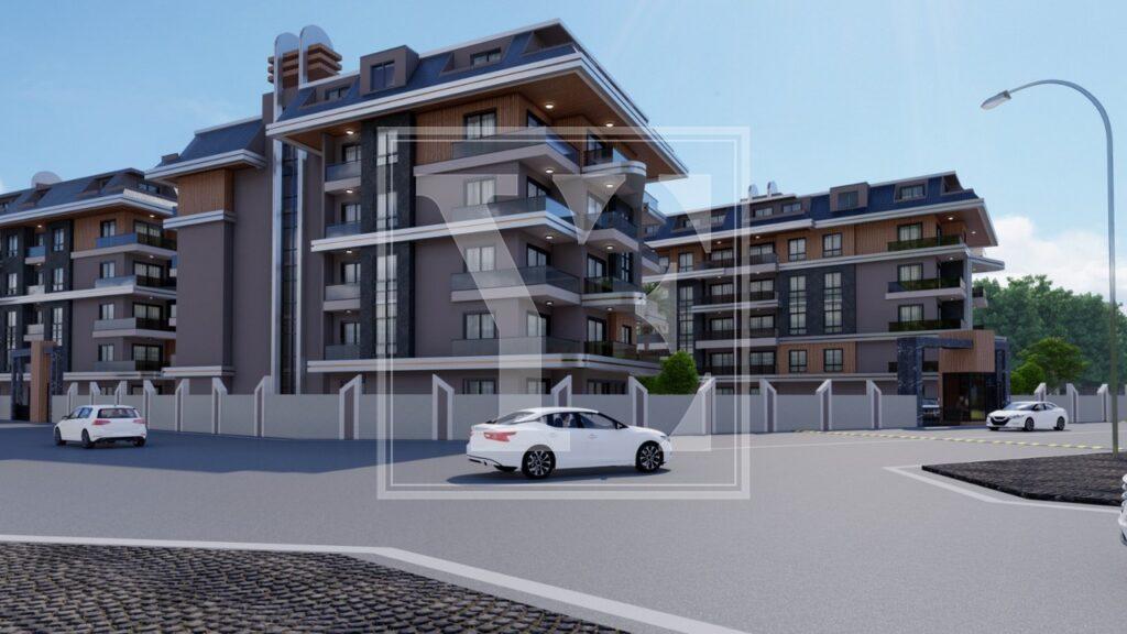 Cozy apartment 2+1 in the nice area in Oba for investment