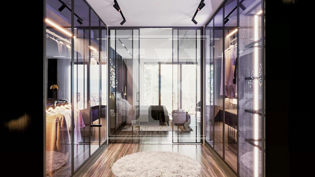 Красивий і сучасний дуплекс на даху 3+1 в елітному проекті в Аланії