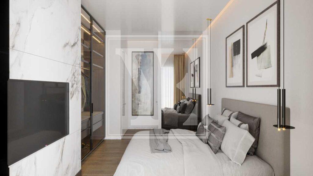 Elegante Wohnung 1+1 in einer schönen Gegend in Alanya