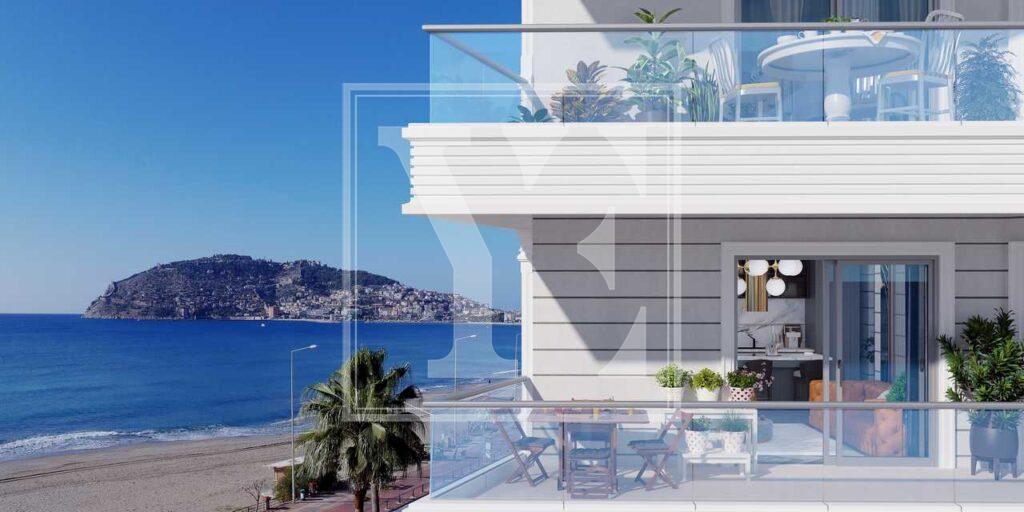 1+1 Elegant Apartment in the Center of Alanya