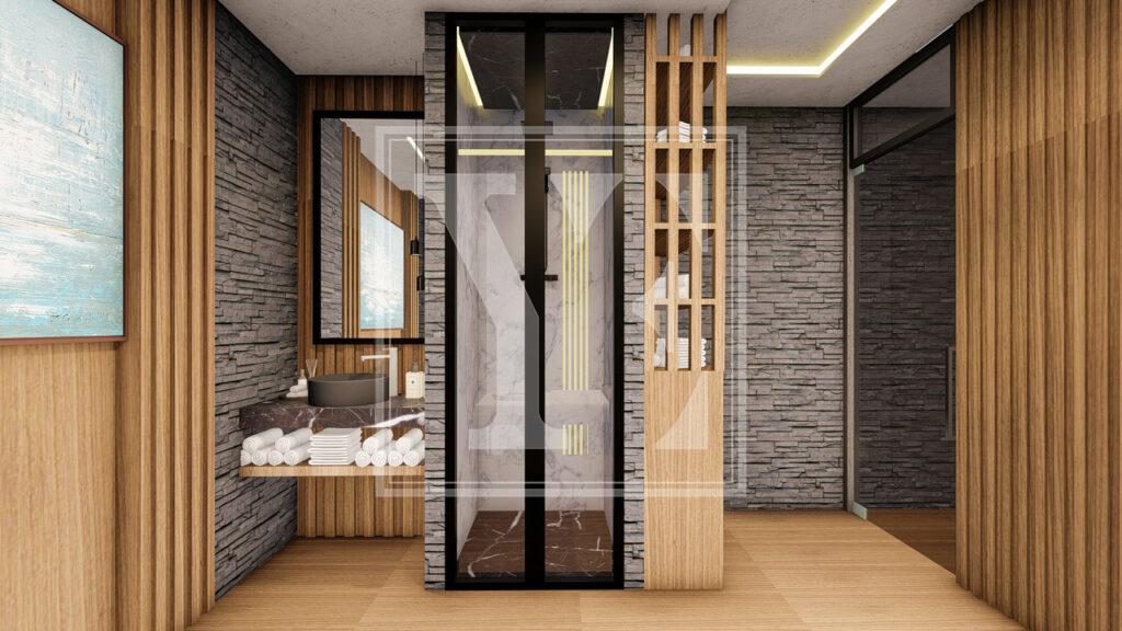 Beautiful roof garden 2+1 for investment in the beautiful area in Oba