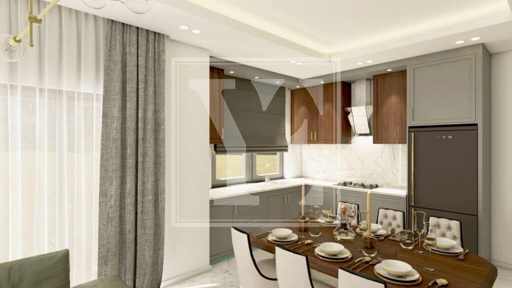 سقف دوبلکس شیک 3+1 در منطقه زیبای کستل