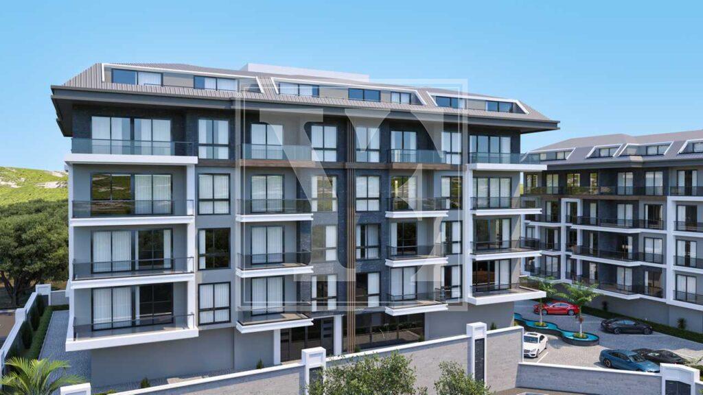 1+1 gemütliche Wohnung in Oba zu verkaufen