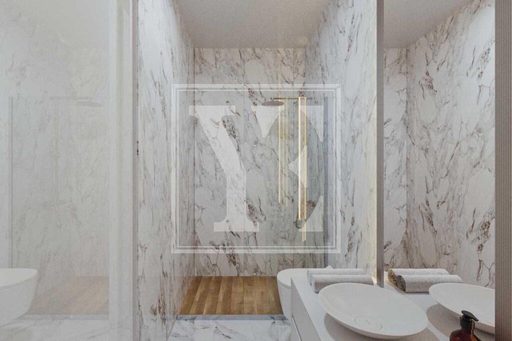 Elegante Wohnung 1+1 in einer schönen Gegend in Alanya