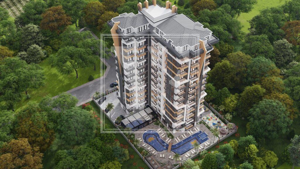 Продається елегантна квартира 1+1 в Махмутларі