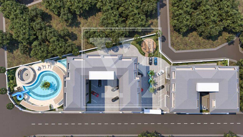 1+1 gemütliche Wohnung in Oba zu verkaufen