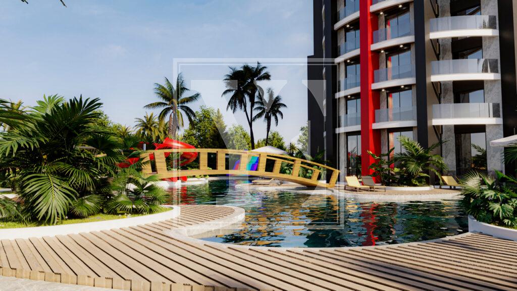 2+1 Dach-Maisonette in der Gegend von Gazipasa (Verkauft)