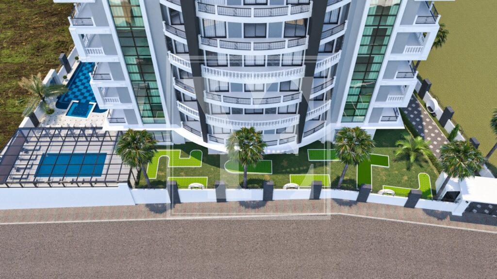 Nice garden duplex 2+1 close to the beautiful Cleopatra  beach in Alanya