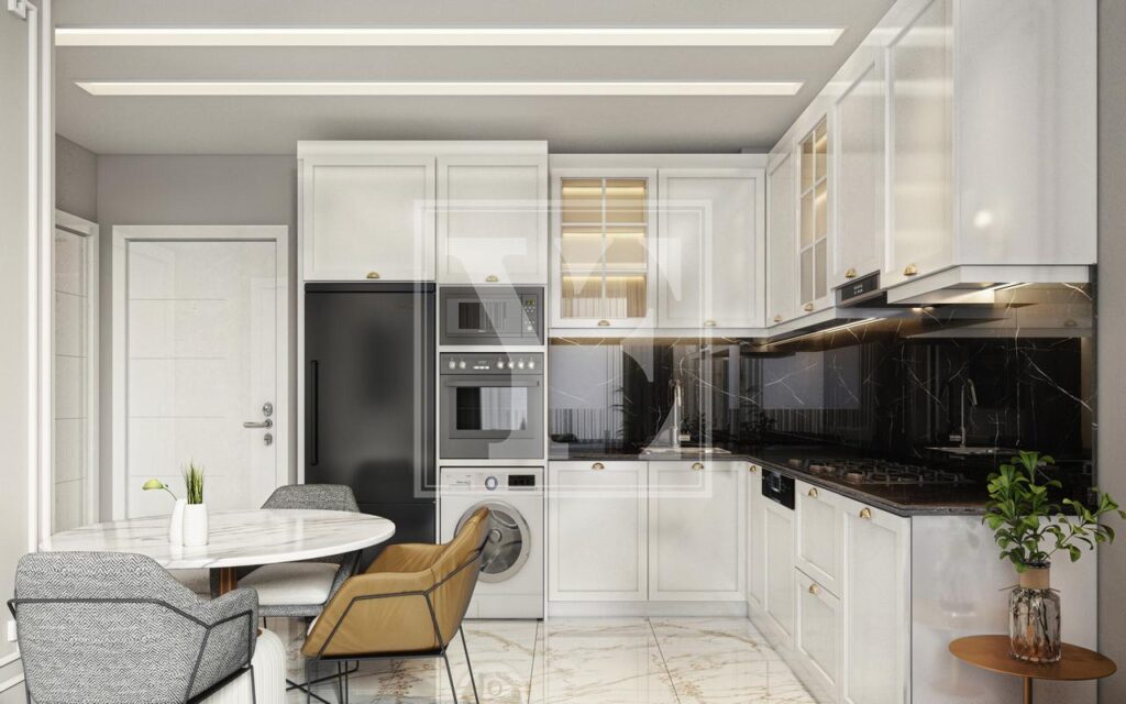 Gemütliche und neue Dach-Maisonette 3+1 in einer der besten Gegenden von Oba (Verkauft)