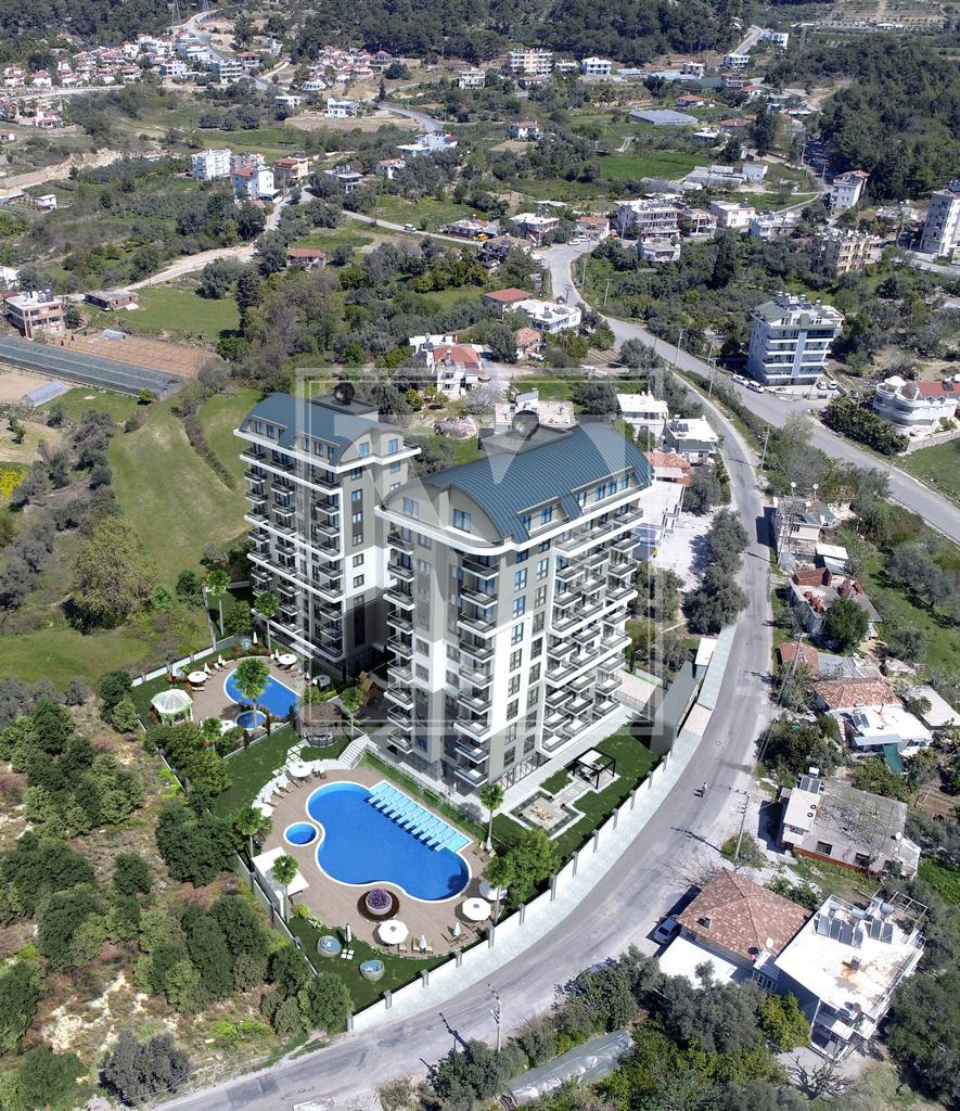 Уютная и красивая квартира 1+1 в красивом районе Авсаллара для проживания