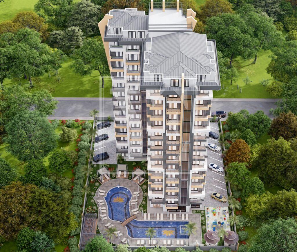 Продається елегантна квартира 1+1 в Махмутларі