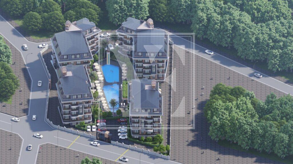 Затишний даховий дуплекс 2+1 в гарному районі Оба під інвестицію