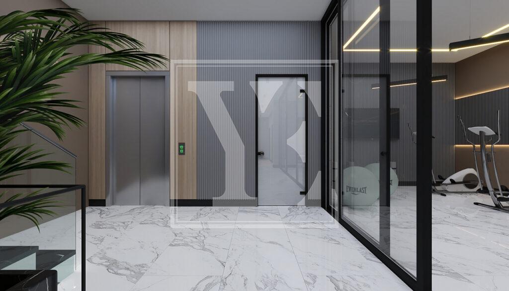 Сучасна вілла 4+1 для проживання з гарним краєвидом в Каргиджаку (Продано)