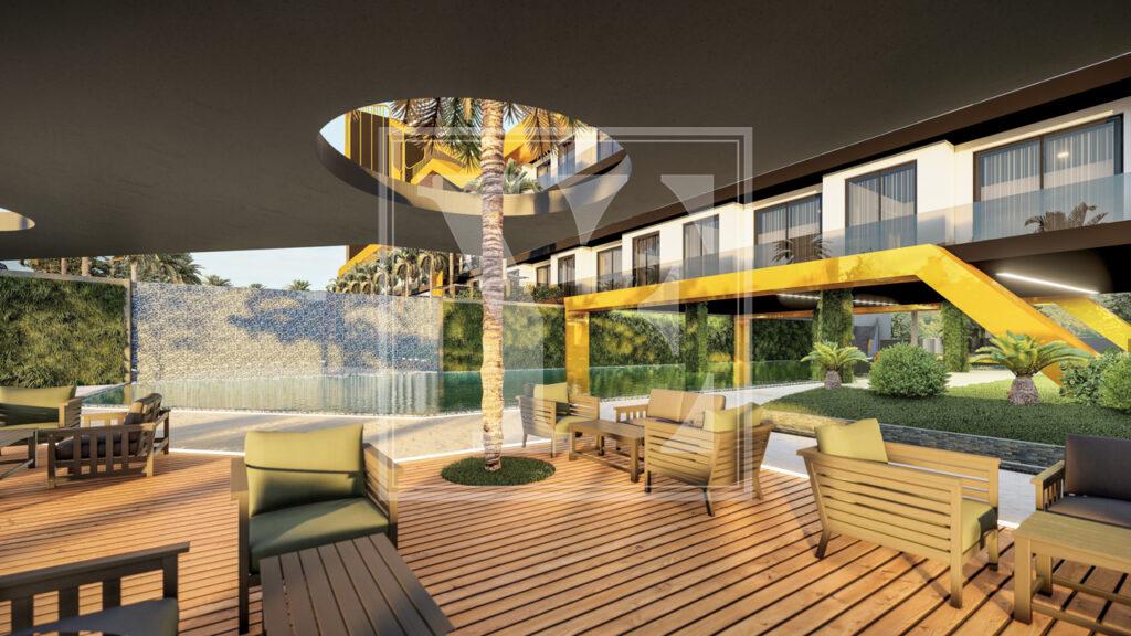 Moderne Wohnung 1+1 in der schönen Anlage in Altıntaş