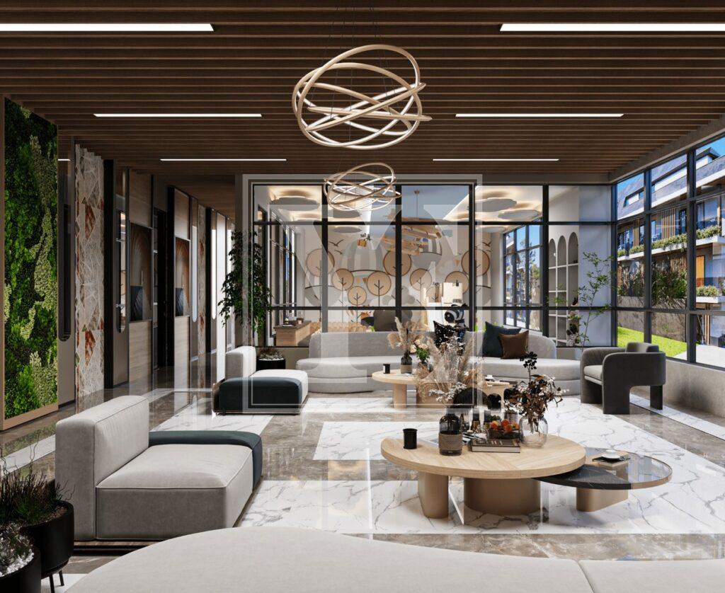 سقف دوبلکس فوق العاده 2+1 در منطقه زیبا در آوسالار