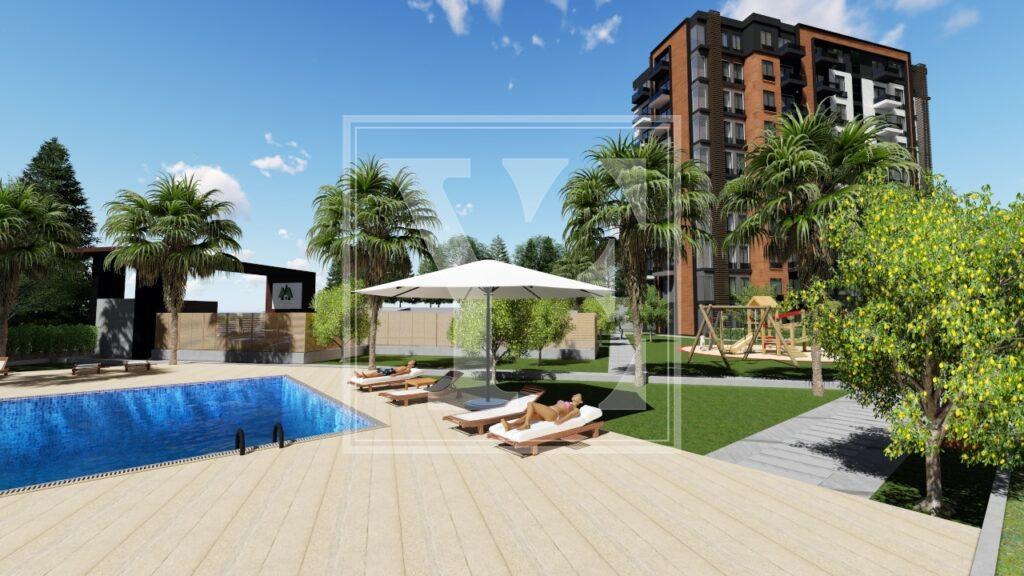 Schöne Wohnung 2+1 in der Gegend von Avsallar zur Investition