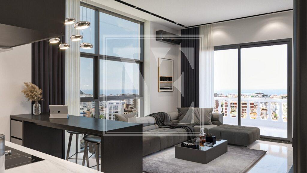 Nice garden duplex 2+1 close to the beautiful Cleopatra  beach in Alanya