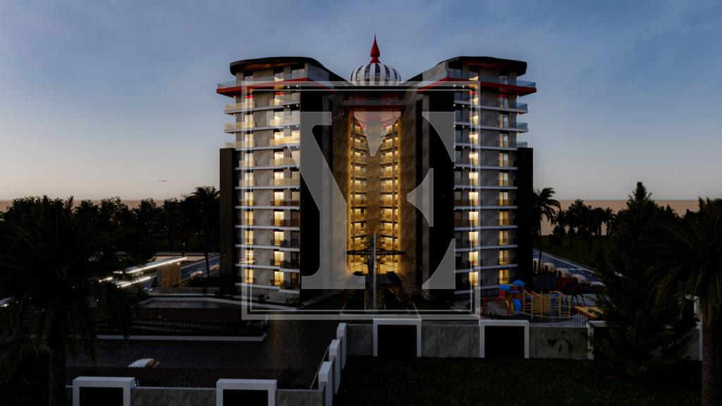 2+1 Dach-Maisonette in der Gegend von Gazipasa (Verkauft)