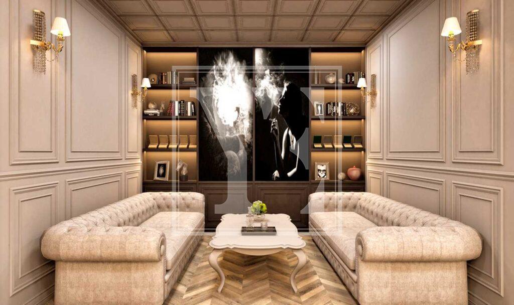 باغ دوبلکس شیک 2+1 در مجتمع مدرن در منطقه محمودلار